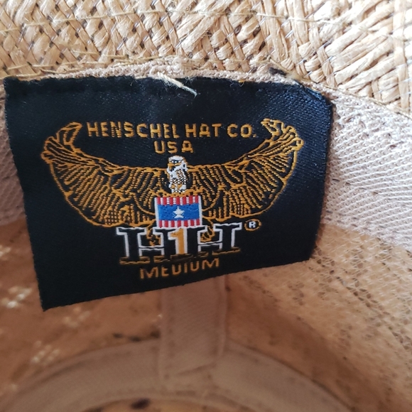 Henschel Hat Co. USA fedora straw hat - Picture 5 of 8